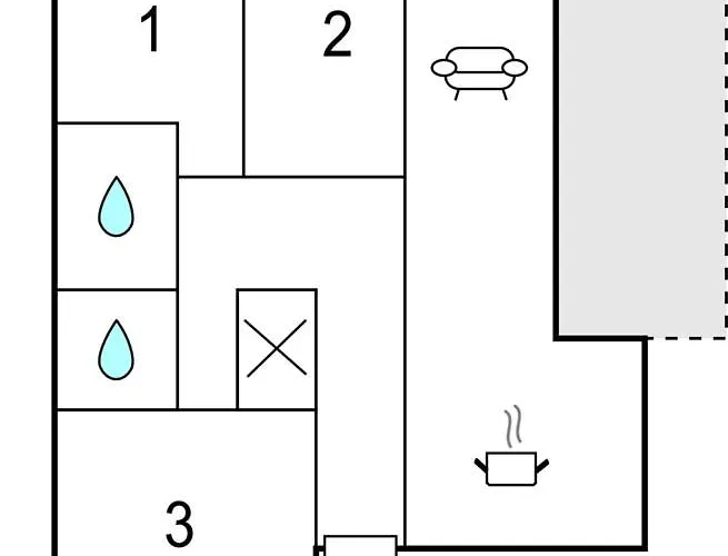 Apartamento Cozy In With Kitchen *